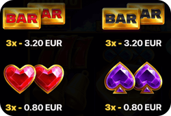 royal fortunator hold and win печеливши символи барове и сърца