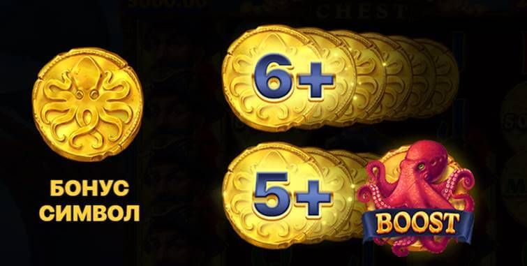 pirate chest hold and win слот специален символ златна монета