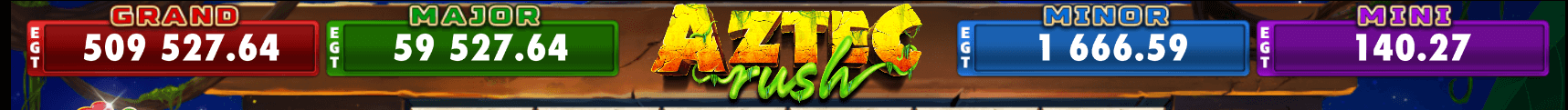 aztec rush джакпот