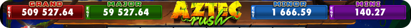 aztec rush джакпот