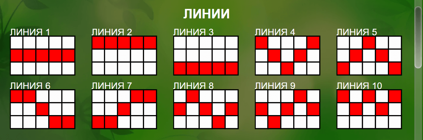 10 fruitata wins печеливши линии