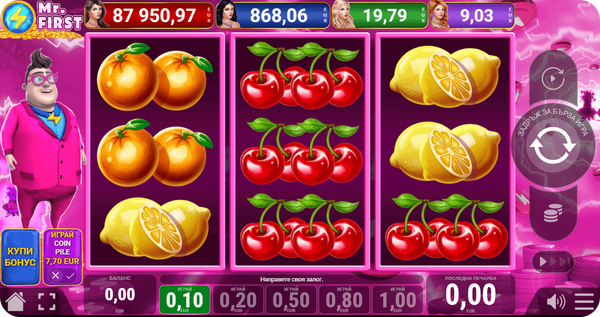 mr first слот тестова сесия на casinoslots