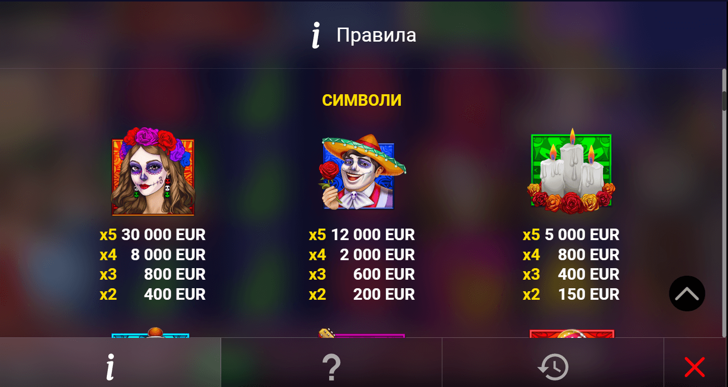 chica alegre 10 печеливши символи