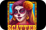 scatter символ на senor muerto слот