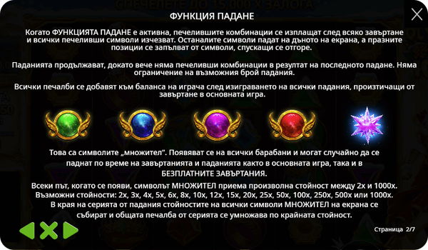 Gates of Olympus Xmas 1000 функция падане