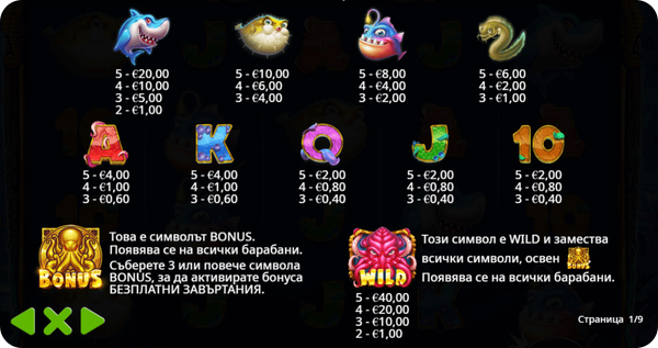 Releasе the Kraken 2 печеливши символи