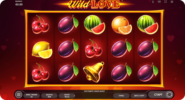 Wild Love слот дизайн