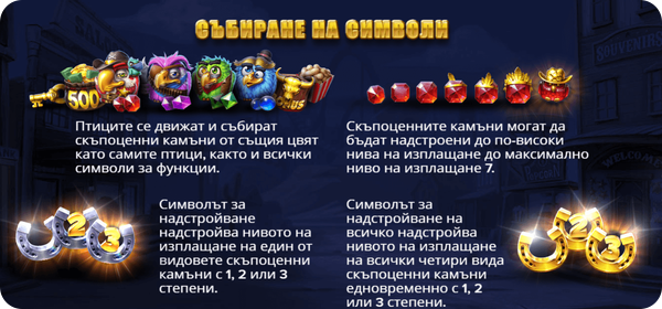 Pirots 3 печеливши символи