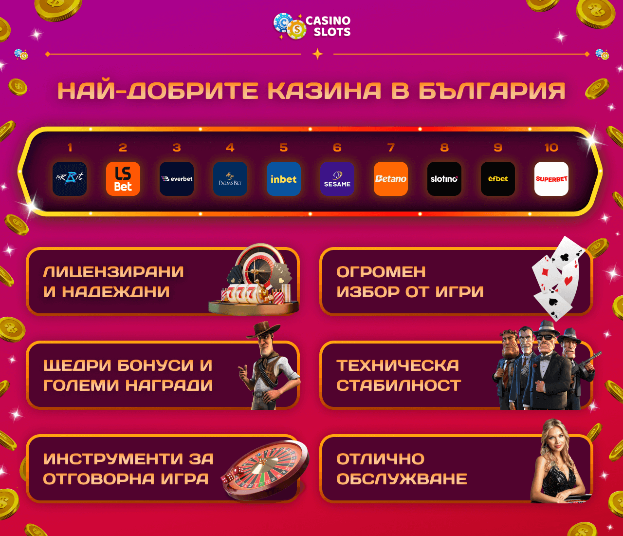 най добрите онлайн казина в българия