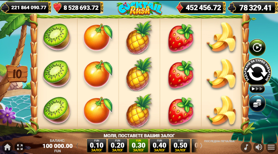 jackpot cards казино игра cocktail rush