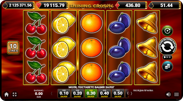 jackpot cards слот shining crown
