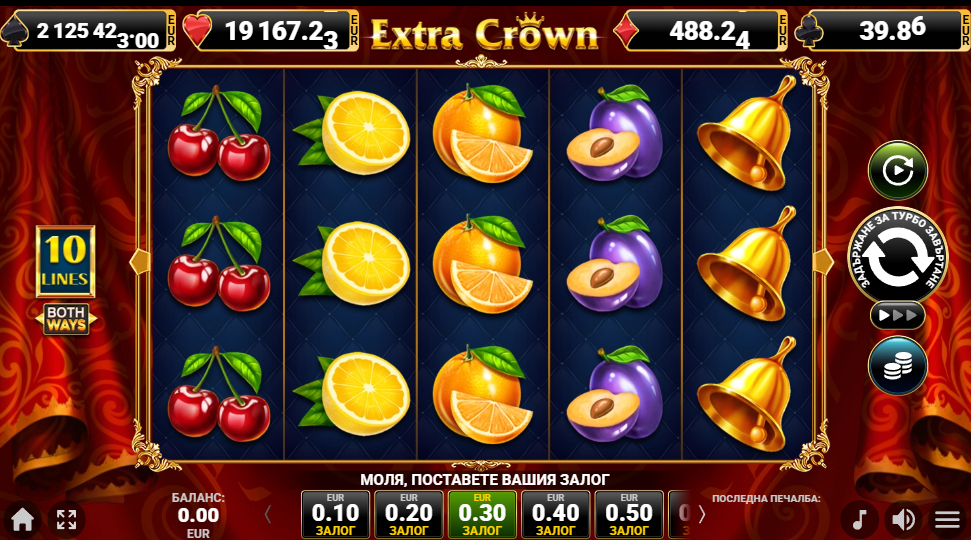 слот със jackpot cards extra crown