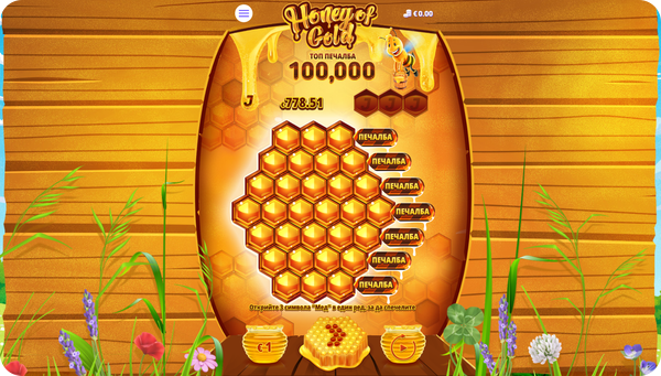 honey of gold jackpot temple слот