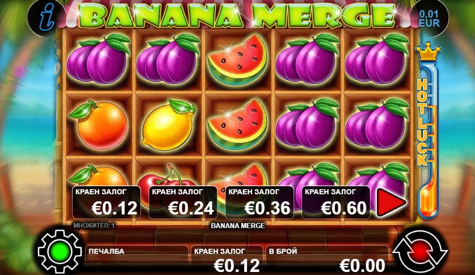 hot luck jackpot слот banana merge