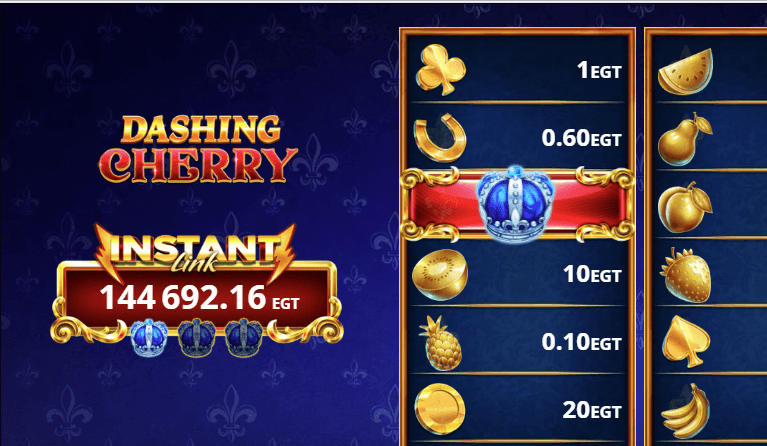 instant link джакпот казино игра dashing cherry