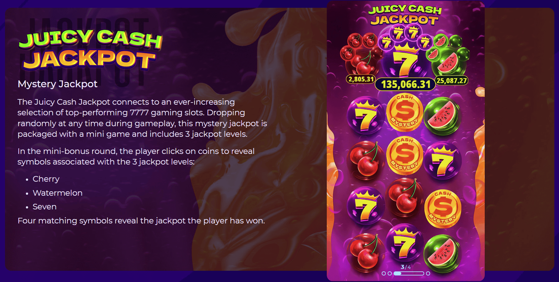 как работи juicy cash jackpot