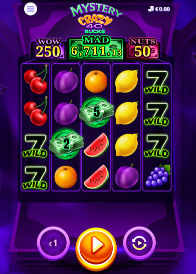 crazy bucks jackpot машинка crazy 40 bucks
