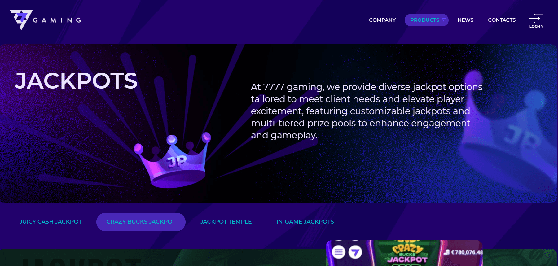 crazy bucks jackpot разработчик 7777 gaming
